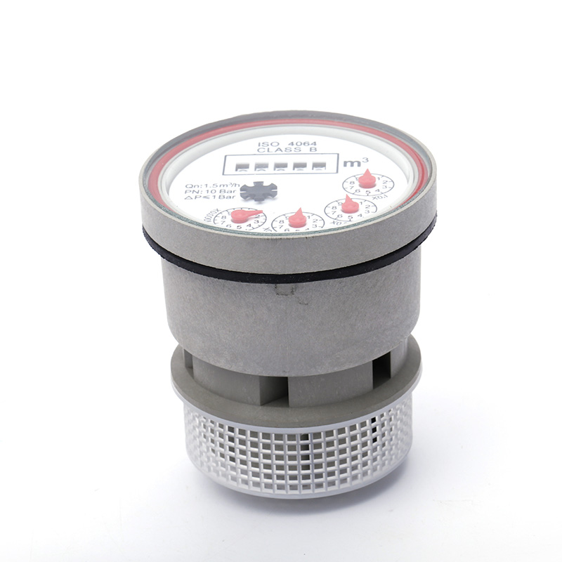 Mekanismo ng Multi Jet Dry Dial Hot Water Meter